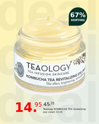 Teaology KOMBUCHA TEA revitalizing eye cream 15 ml