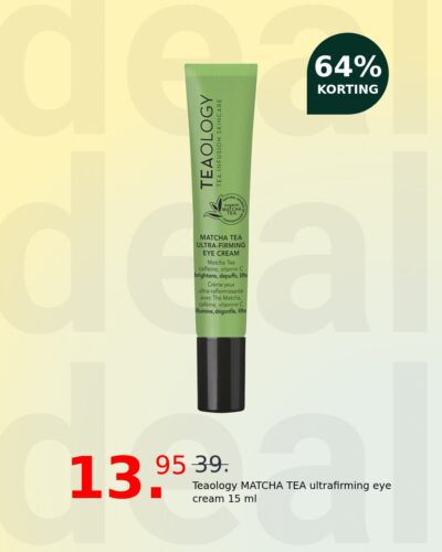 Teaology MATCHA TEA ultrafirming eye cream 15 ml