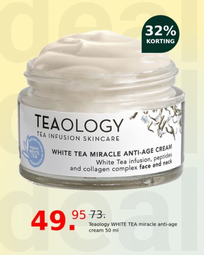 Teaology WHITE TEA miracle anti-age cream 50 ml