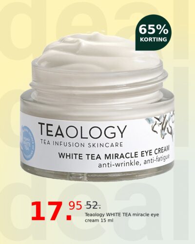 Teaology WHITE TEA miracle eye cream 15 ml