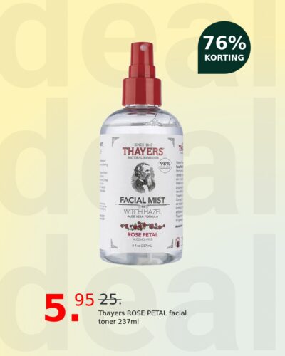 Thayers ROSE PETAL facial toner 237ml