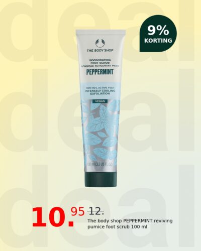 The body shop PEPPERMINT reviving pumice foot scrub 100 ml