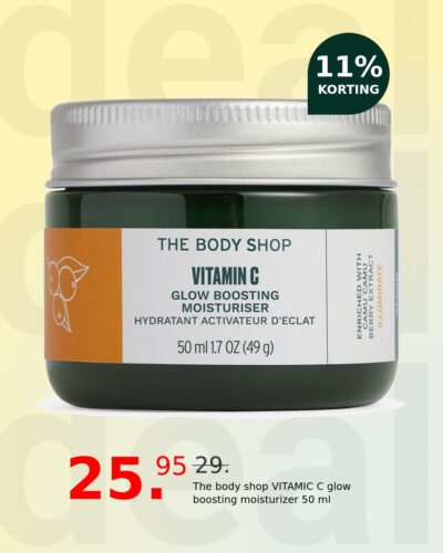 The body shop VITAMIC C glow boosting moisturizer 50 ml