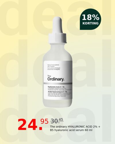 The ordinary HYALURONIC ACID 2% + B5 hyaluronic acid serum 60 ml
