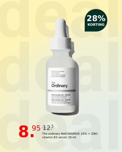 The ordinary NIACINAMIDE 10% + ZINC vitamin B3 serum 30 ml