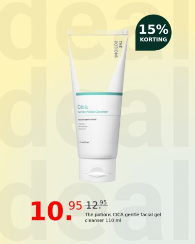 The potions CICA gentle facial gel cleanser 110 ml