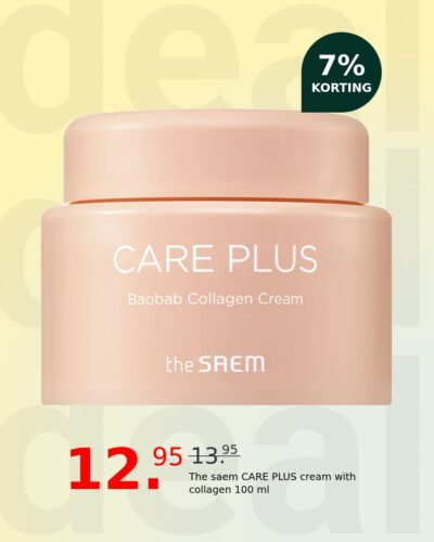 The saem CARE PLUS cream with collagen 100 ml