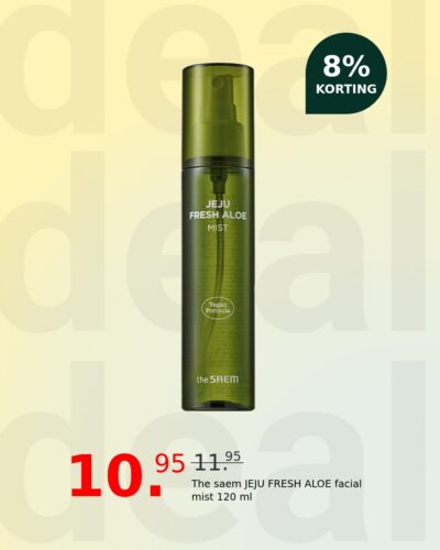 The saem JEJU FRESH ALOE facial mist 120 ml