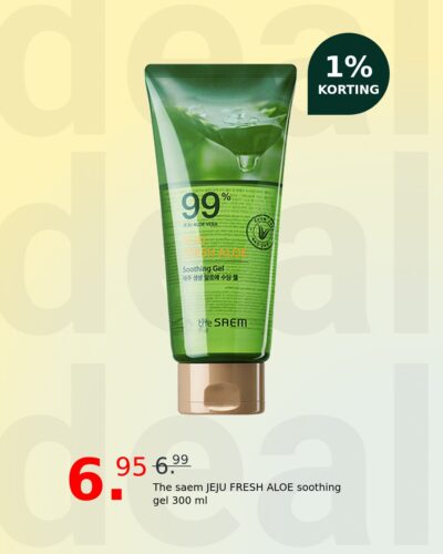 The saem JEJU FRESH ALOE soothing gel 300 ml