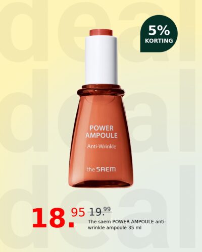 The saem POWER AMPOULE anti-wrinkle ampoule 35 ml