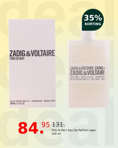 This Is Her! Eau De Parfum vapo 100 ml