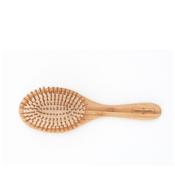 The organic republic Bamboo hair brush 1 unit