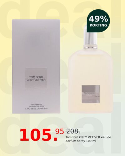 Tom ford GREY VETIVER eau de parfum spray 100 ml