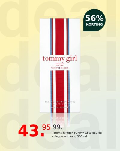Tommy hilfiger TOMMY GIRL eau de cologne edt vapo 200 ml