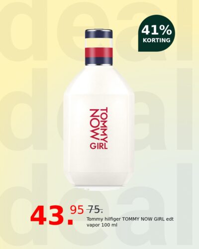 Tommy hilfiger TOMMY NOW GIRL edt vapor 100 ml