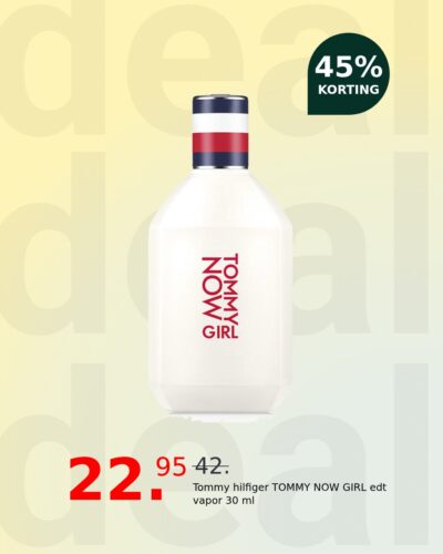 Tommy hilfiger TOMMY NOW GIRL edt vapor 30 ml