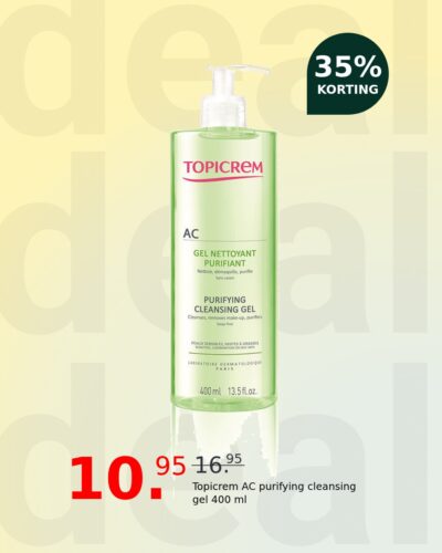 Topicrem AC purifying cleansing gel 400 ml