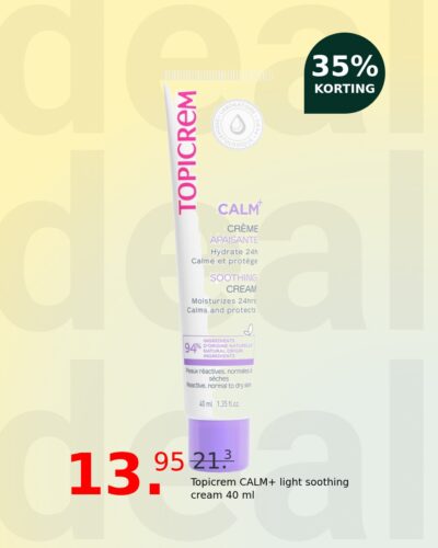 Topicrem CALM+ light soothing cream 40 ml
