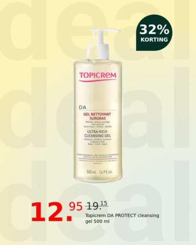 Topicrem DA PROTECT cleansing gel 500 ml