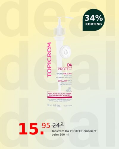 Topicrem DA PROTECT emollient balm 500 ml