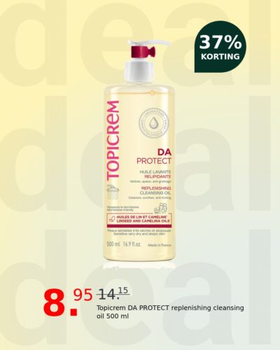 Topicrem DA PROTECT replenishing cleansing oil 500 ml