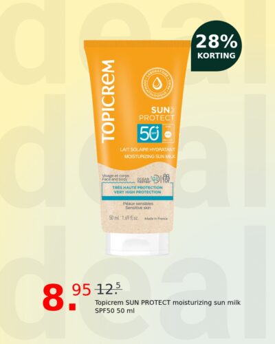 Topicrem SUN PROTECT moisturizing sun milk SPF50 50 ml