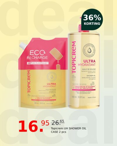 Topicrem UH SHOWER OIL CASE 2 pcs
