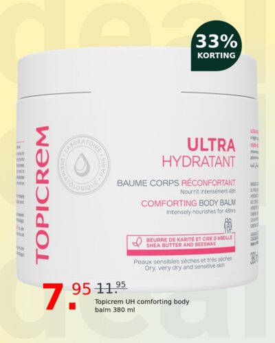 Topicrem UH comforting body balm 380 ml