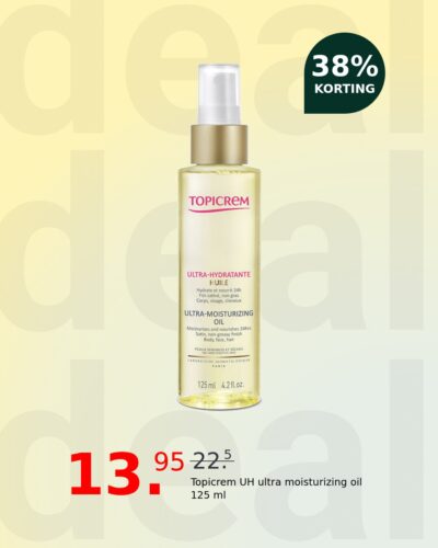 Topicrem UH ultra moisturizing oil 125 ml