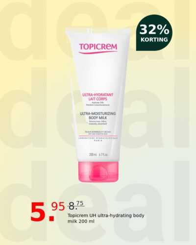 Topicrem UH ultra-hydrating body milk 200 ml