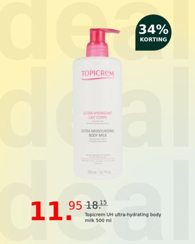 Topicrem UH ultra-hydrating body milk 500 ml