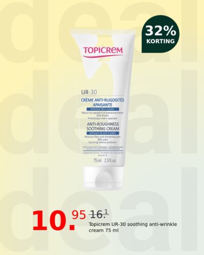 Topicrem UR-30 soothing anti-wrinkle cream 75 ml
