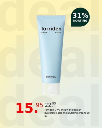 Torriden DIVE-IN low molecular hyaluronic acid moisturizing cream 80 ml