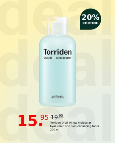 Torriden DIVE-IN low molecular hyaluronic acid skin enhancing toner 200 ml