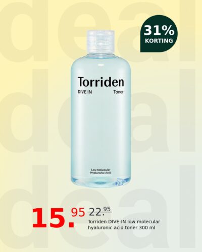 Torriden DIVE-IN low molecular hyaluronic acid toner 300 ml