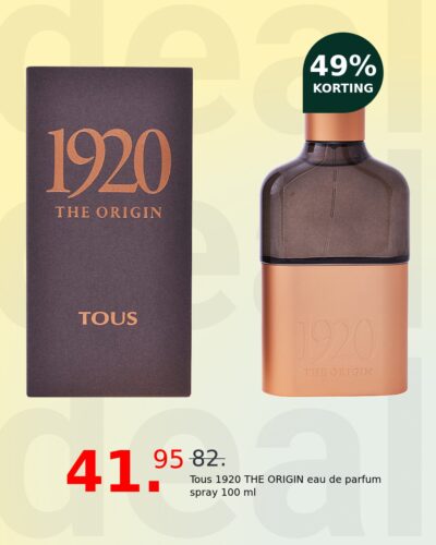 Tous 1920 THE ORIGIN eau de parfum spray 100 ml