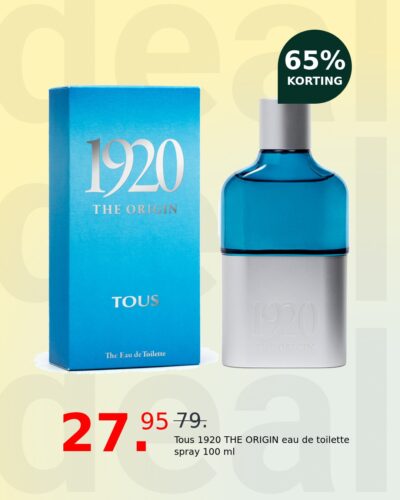 Tous 1920 THE ORIGIN eau de toilette spray 100 ml
