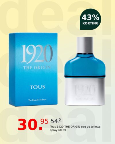 Tous 1920 THE ORIGIN eau de toilette spray 60 ml