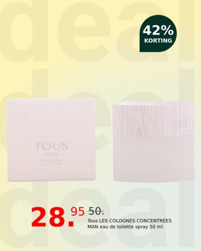 Tous LES COLOGNES CONCENTRÉES MAN eau de toilette spray 50 ml