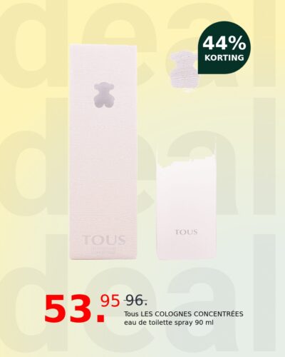 Tous LES COLOGNES CONCENTRÉES eau de toilette spray 90 ml