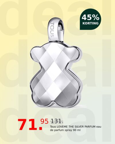 Tous LOVEME THE SILVER PARFUM eau de parfum spray 90 ml