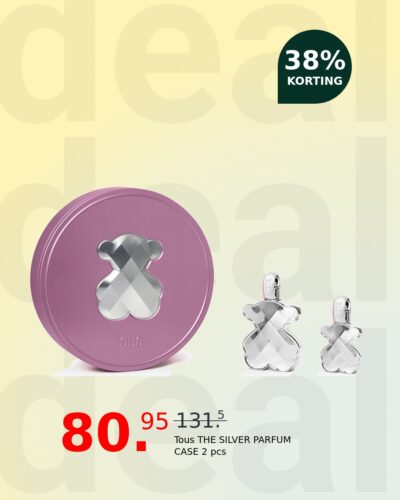 Tous THE SILVER PARFUM CASE 2 pcs