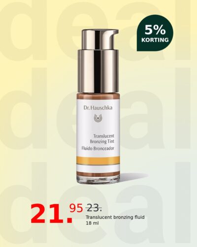 Translucent bronzing fluid 18 ml