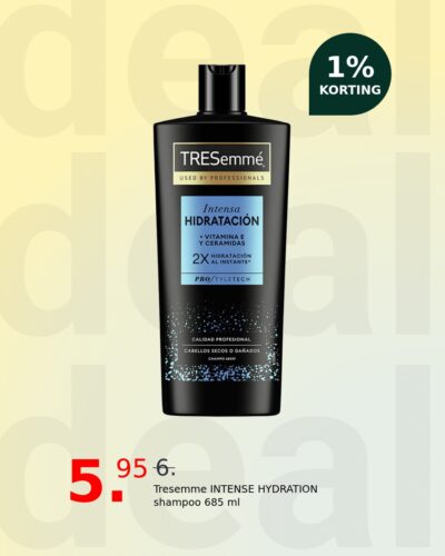 Tresemme INTENSE HYDRATION shampoo 685 ml