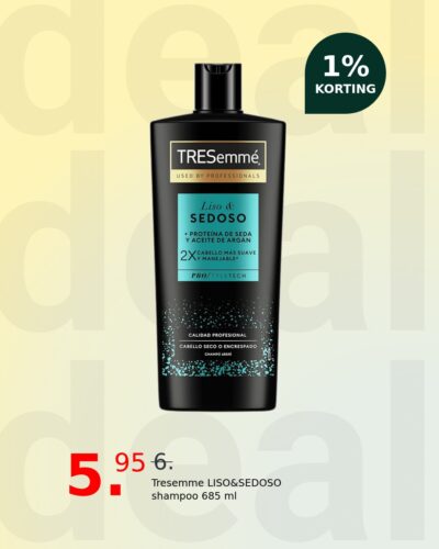 Tresemme LISO&SEDOSO shampoo 685 ml