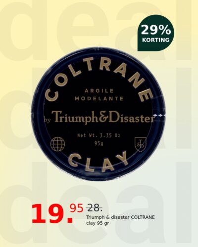 Triumph & disaster COLTRANE clay 95 gr