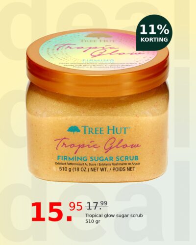 Tropical glow sugar scrub 510 gr