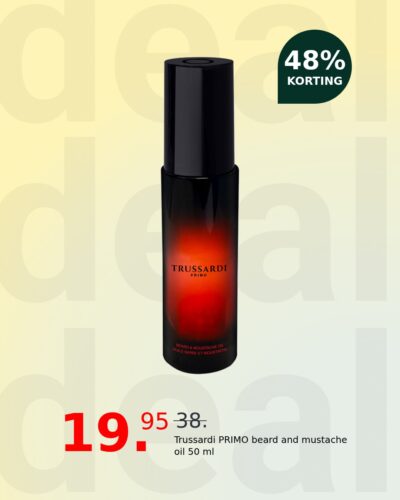 Trussardi PRIMO beard and mustache oil 50 ml
