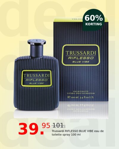 Trussardi RIFLESSO BLUE VIBE eau de toilette spray 100 ml