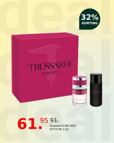 Trussardi RUBY RED ESTUCHE 2 pz